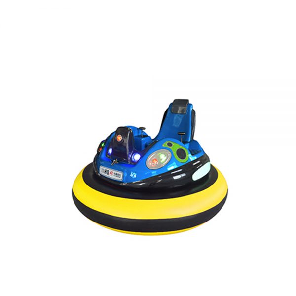 Huaqin Amusement Factory Space Ship Theme White Color Dodgem Car Kids Bummper Car For Sale