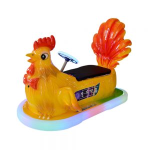 golden rooster ride mall animal rides with blowing bubble function