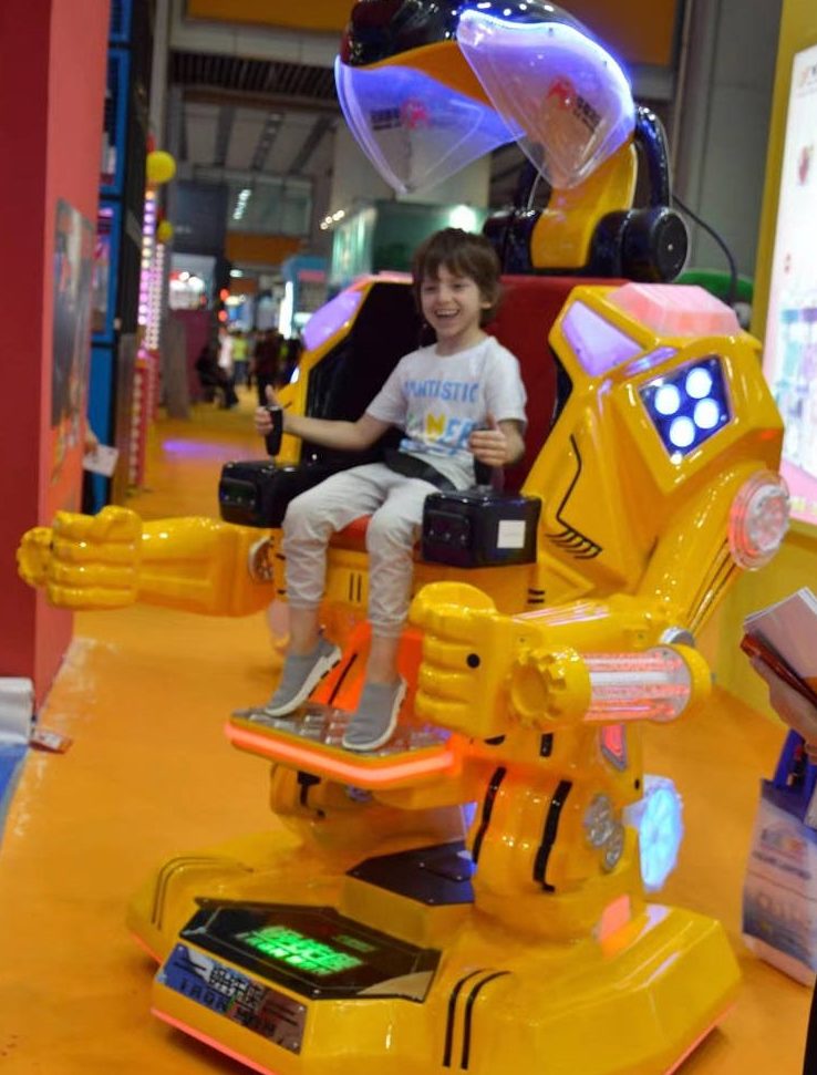 kid ride on Yellow Color Electronic Robot Toys for Sale