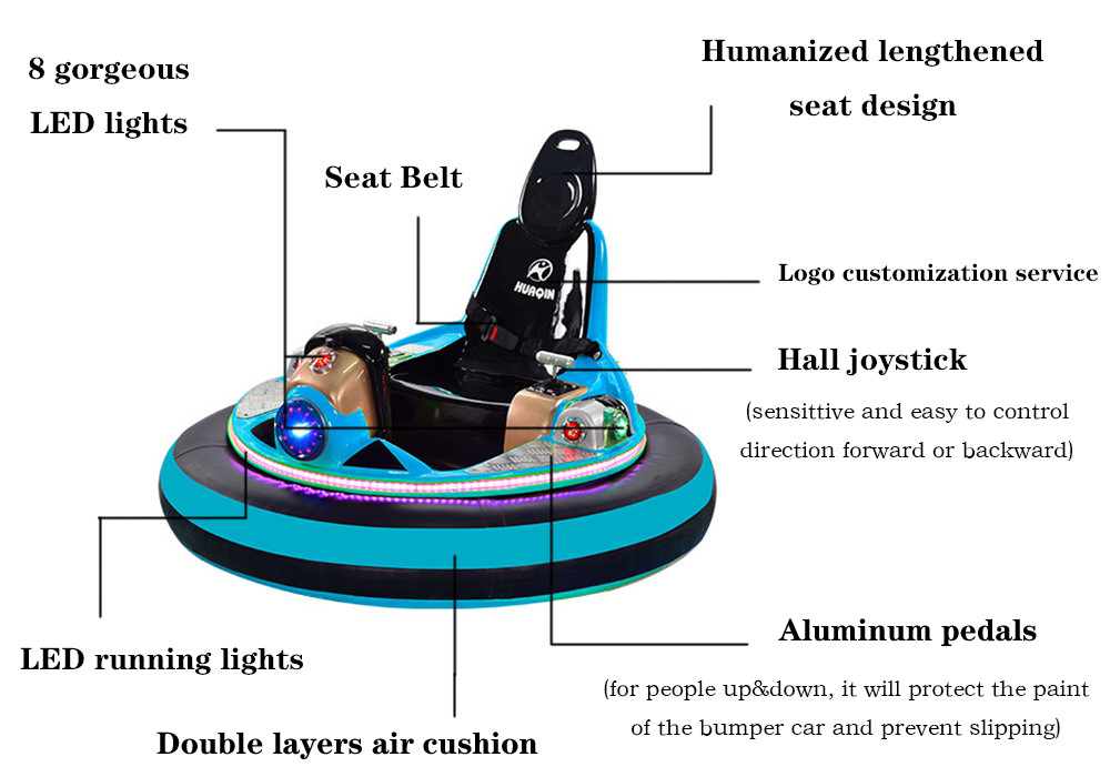 kids airship bumper car