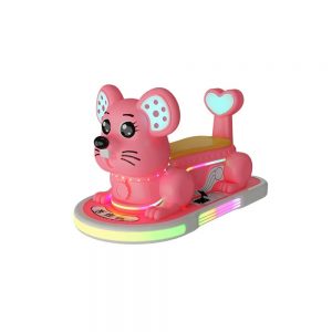pink amusement animal ride for sale