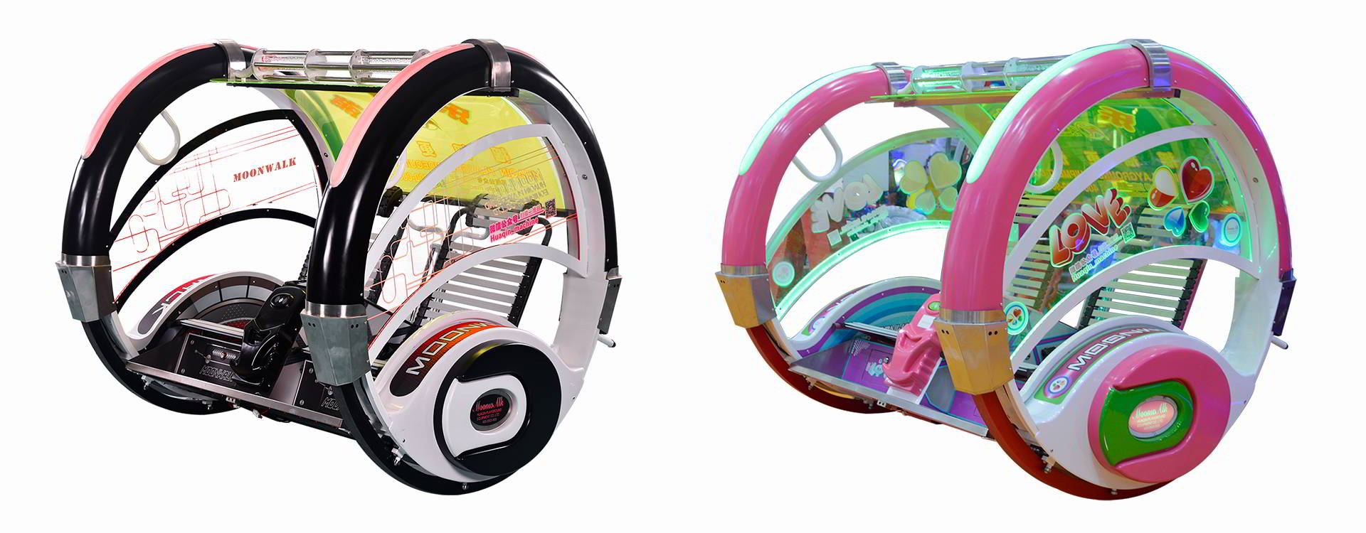 Huaqin 360 rolling car happy moonwalk car happy rolling car for sale
