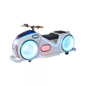 Huaqin Amusement Machine Spot Supply White Color 24V Battery Best Electric Motorcycle For Adults