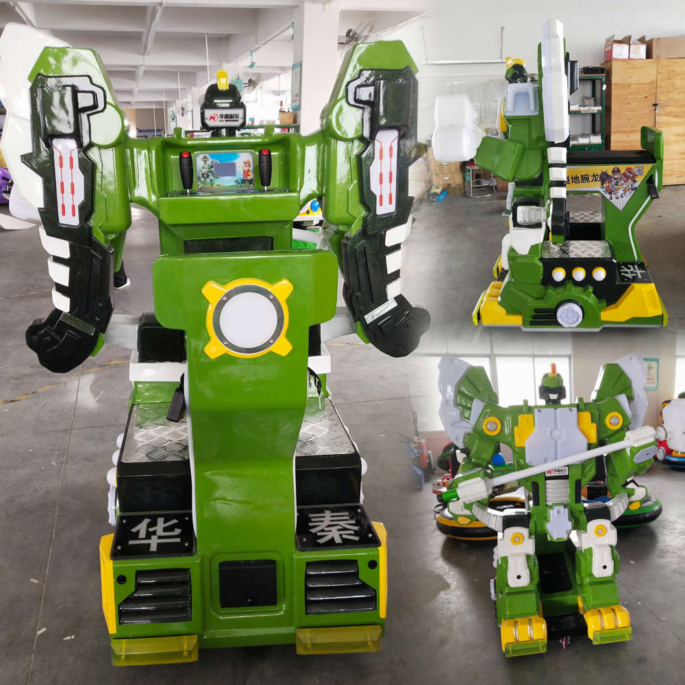 Kiddie Robot Ride Thunder Armored Robots