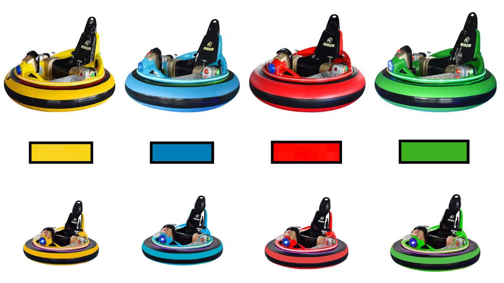 different colors bumper cars for sale