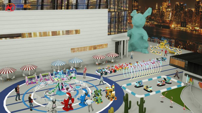 Huaqin 360 rolling car happy moonwalk car happy rolling car for sale