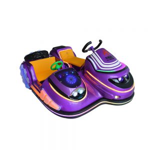 China Amusement Machine Supplier Purple Color Parent-child Police Motorcycle for sale