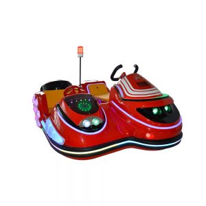 Red Color China Amusement Ride Manufacturer Parent-child Police Motorcycle with Alarm Lamp
