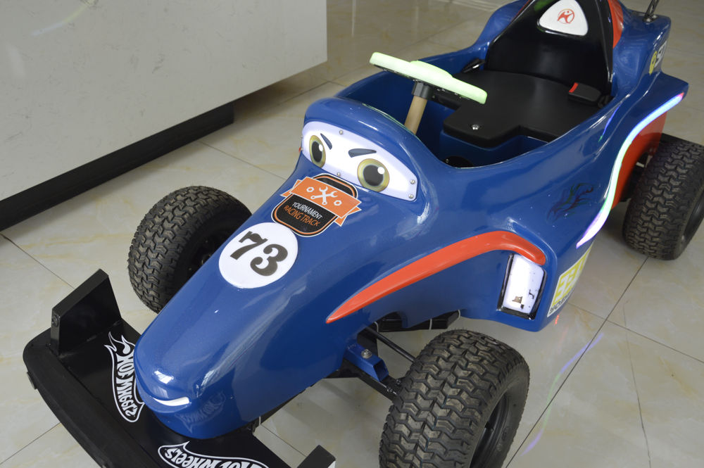 blue F1 Mini Race Car