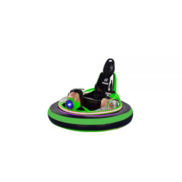 green kidzone bumper car for sale