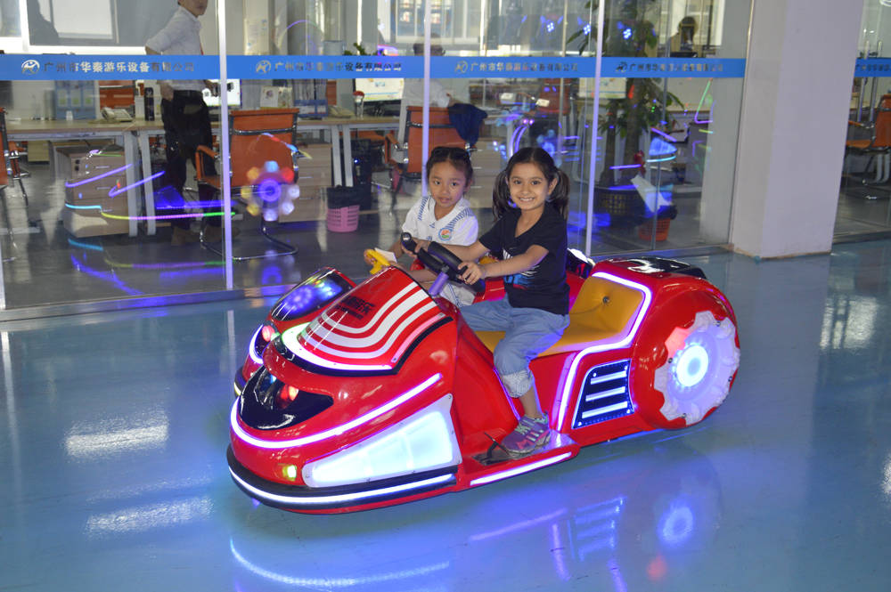 kids ride on Red Color Parent-child Police Motorcycle with Alarm Lamp