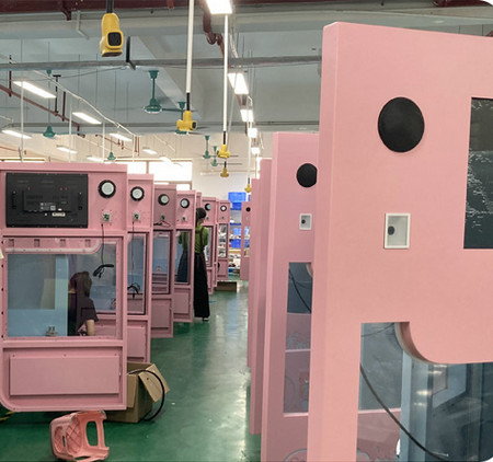 Cotton Candy Vending Machine manufacturing shop