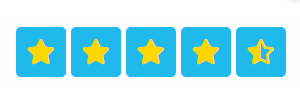 Customer Feedback Five-star rating