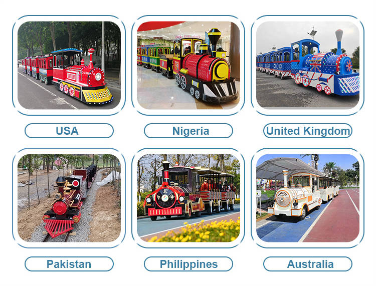 HUAQIN amusement train customer feedback