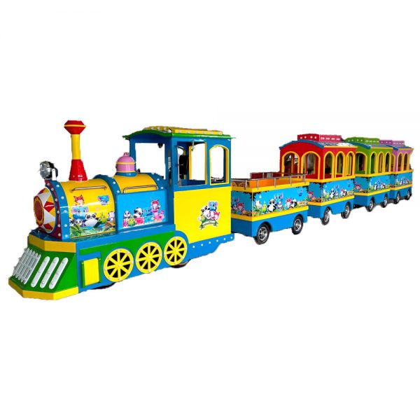 Kiddie Train Ride Manufacturer Peppa Pig Theme Mall Train Ride For Sale