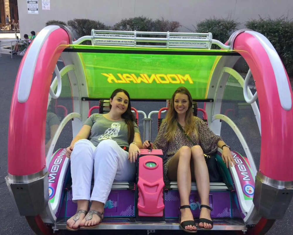 HUAQIN amusement factory Moonwalk car for sale