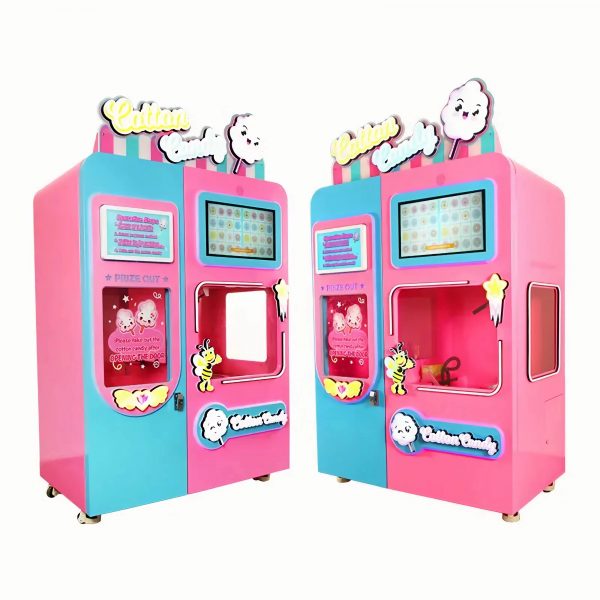 Snack Food Machinery Cotton Candy Vending Machine for sale