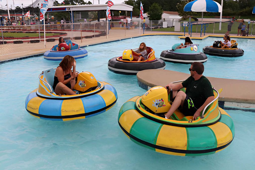 water bumper car