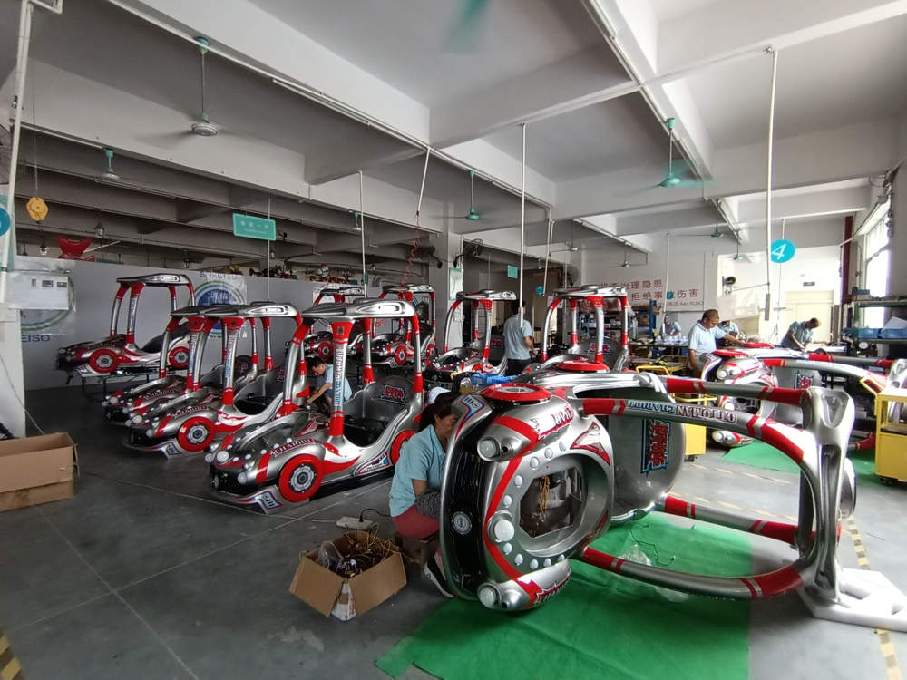 Ultraman Mini Amusement Car Rides Factory