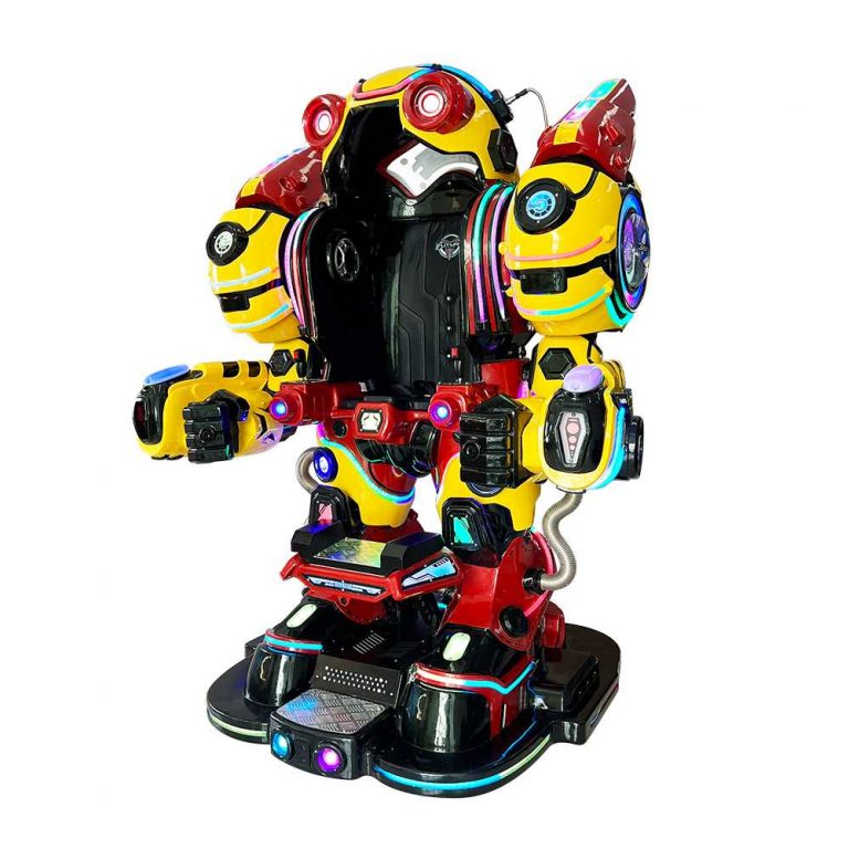 huaqin amusement kiddie rides for sale walking robot ride on car