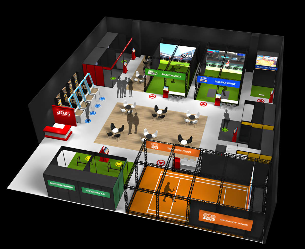 AR Football Simulator Amusement Park