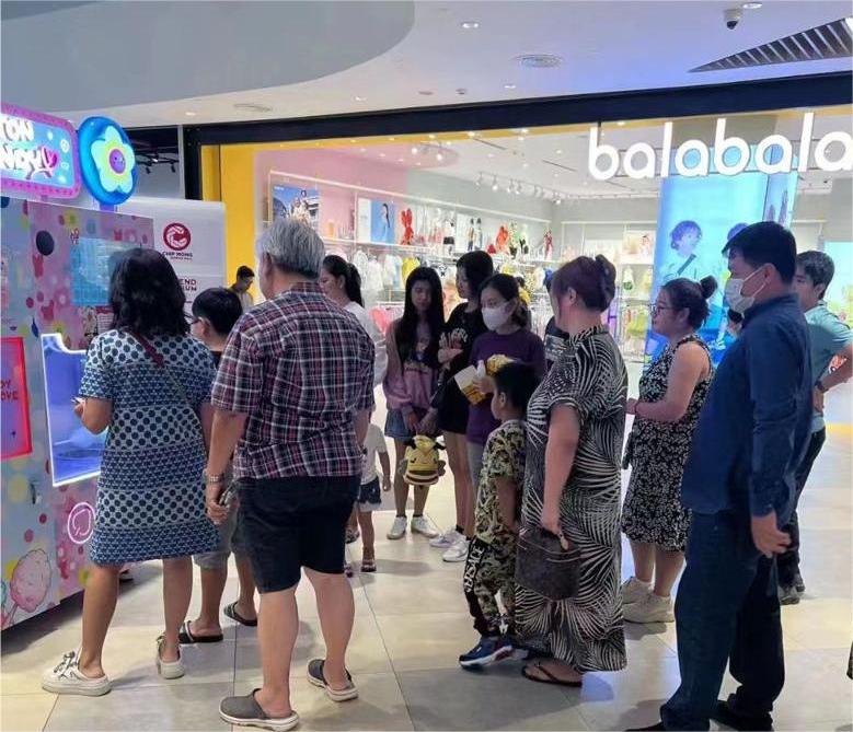 Cotton Candy Vending Machine popularity for adults