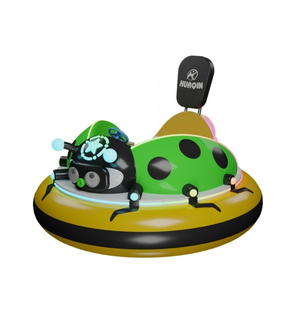 Green Ladybug bumper car