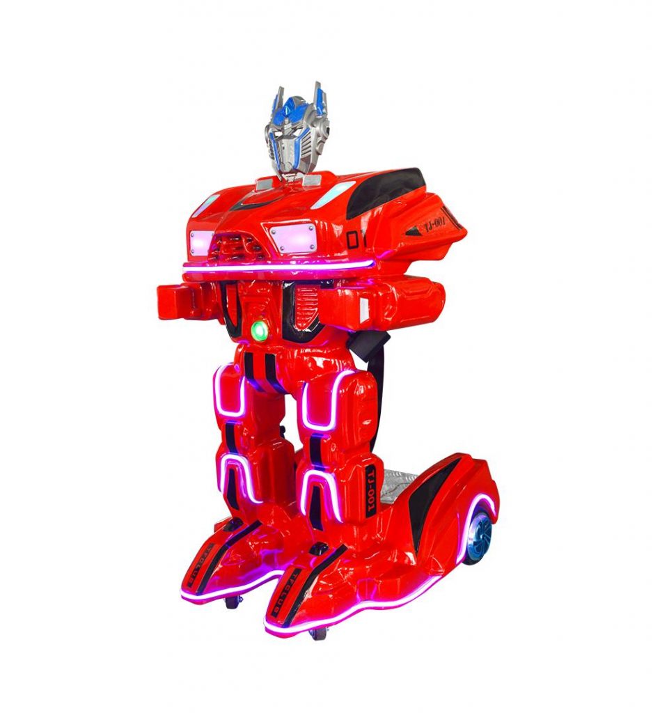 huaqin kiddie ride factory wholesale battery powered kiddie armored robot