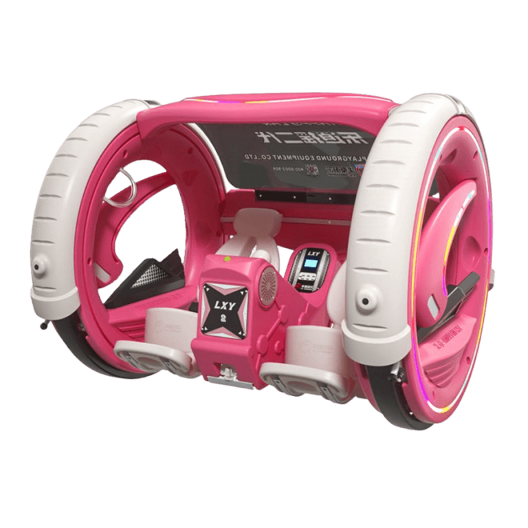 Huaqin 360 rolling car happy moonwalk car happy rolling car for sale
