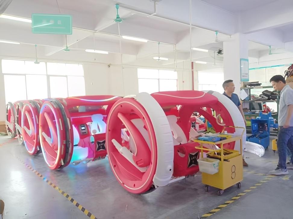 Moonwalk Car 360 rolling car Production Workshop
