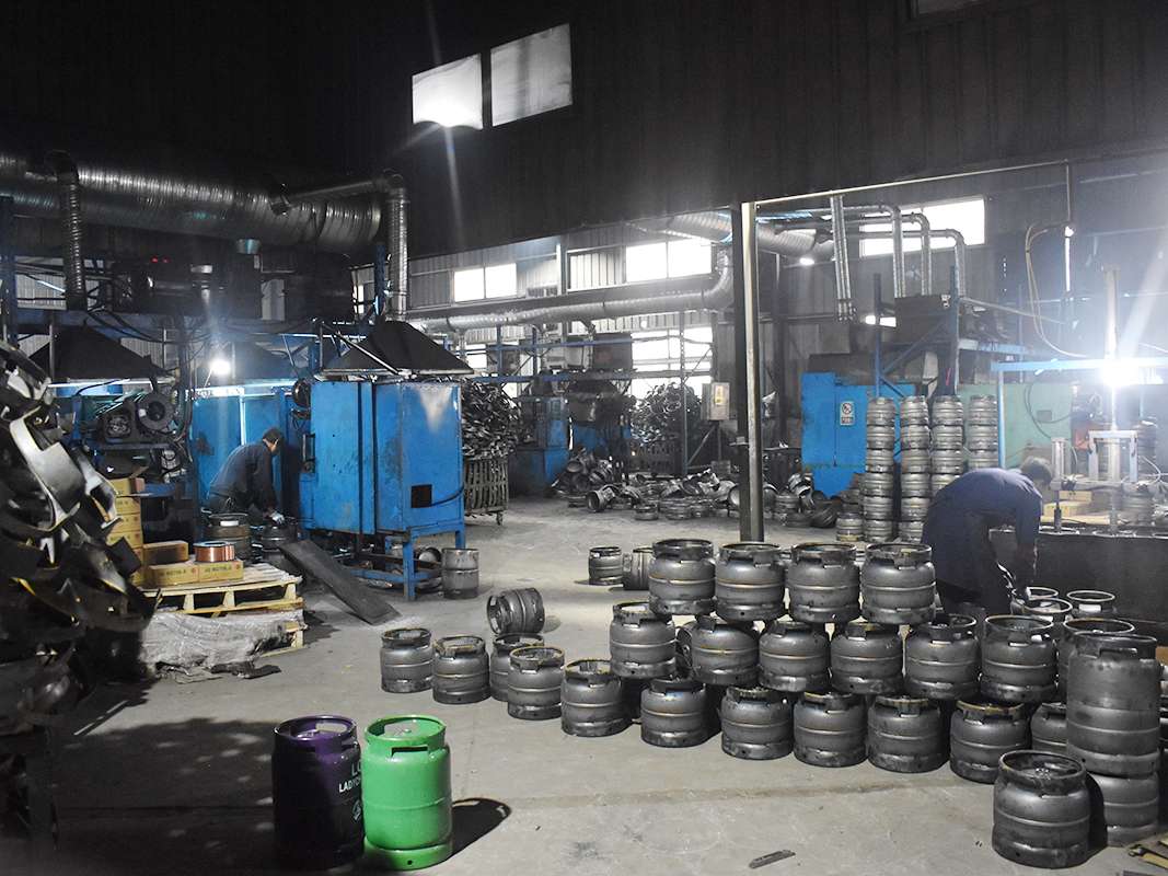 Spray Painted Stainless Steel Parts Factory