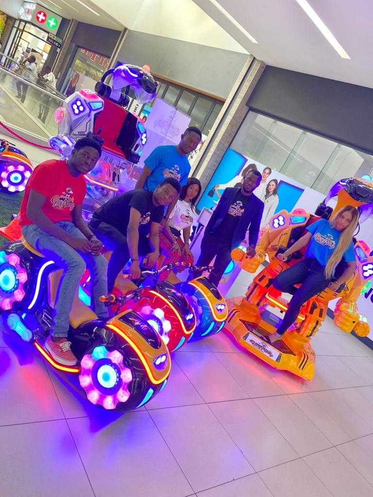 walking robot amusement motor for adults in ghana