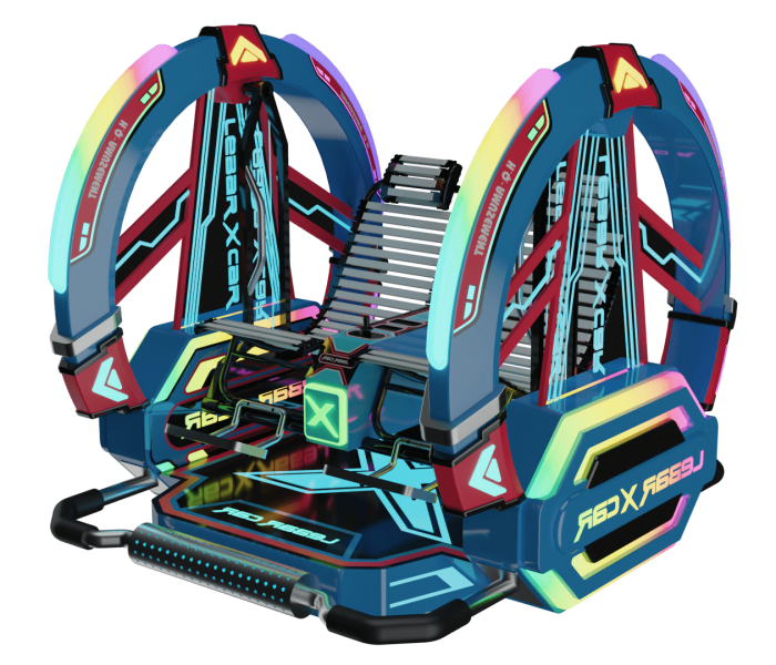 Huaqin 360 rolling car happy moonwalk car happy rolling car for sale