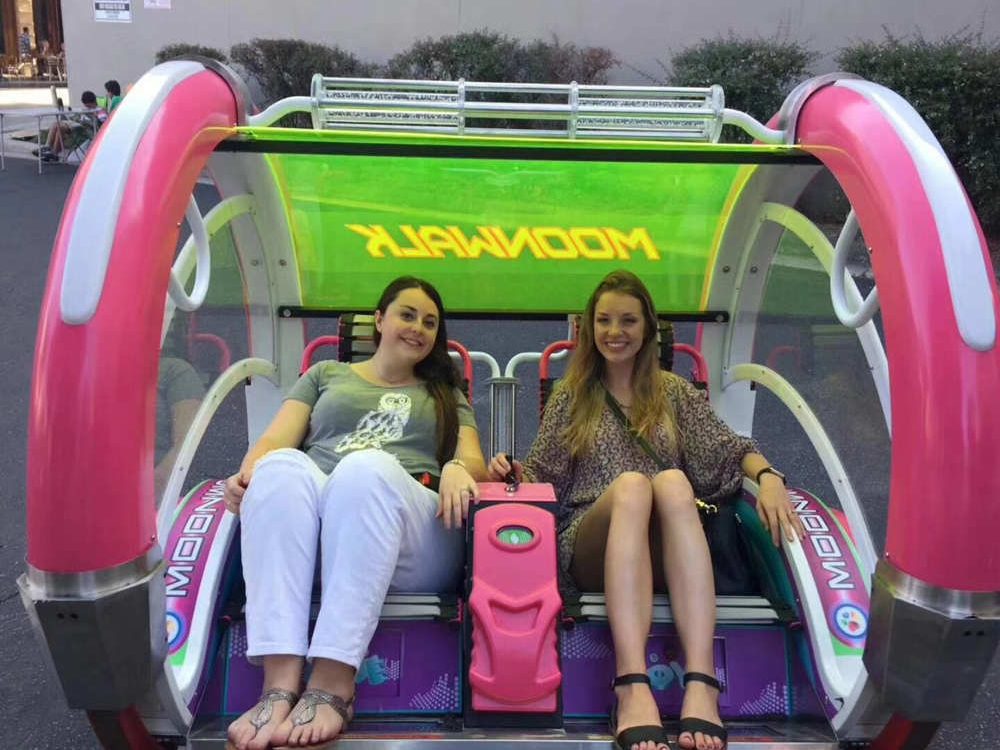 HUAQIN amusement factory Moonwalk car for sale