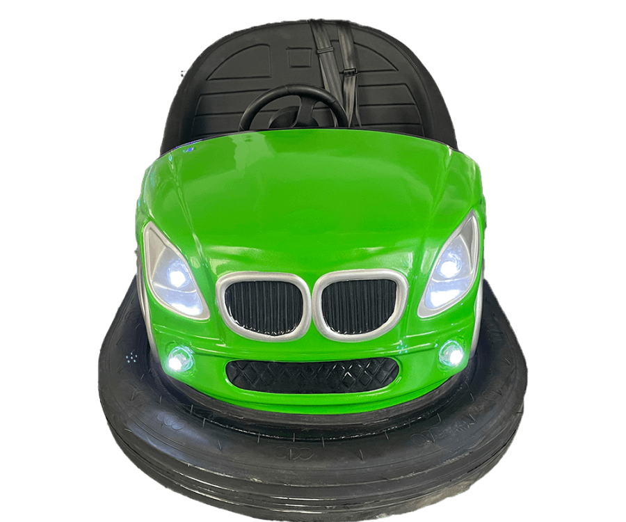 green BMW bumper car (1)